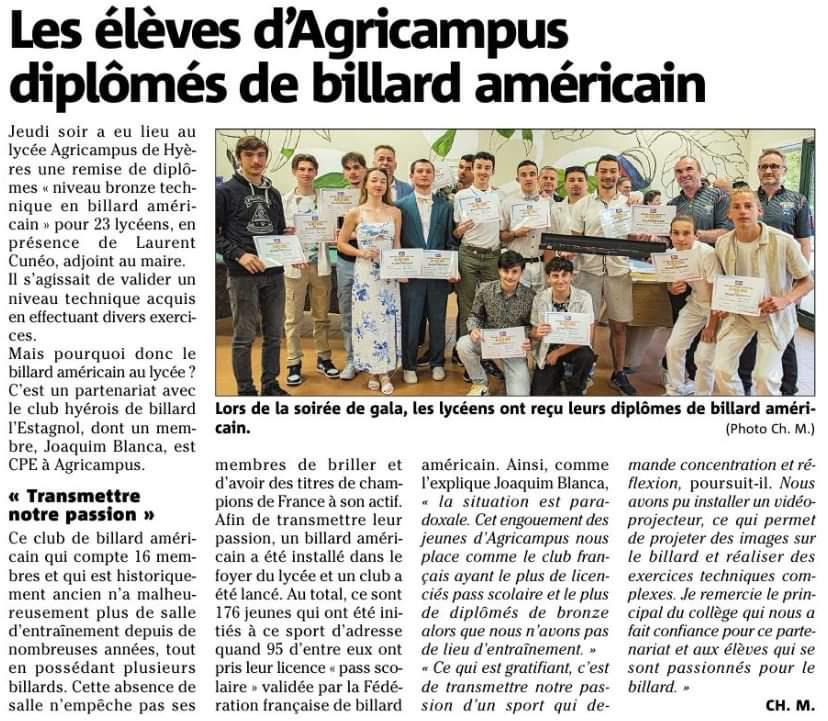 Jeunes licenciés du BCE